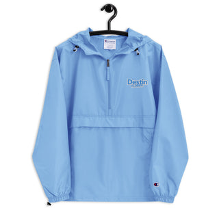 Buy light-blue Embroidered Champion Packable Jacket